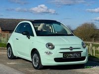 Used Fiat 500C Pop 69 HP (50 kW) 2016 Green Cabriolet