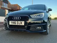 Used Audi A1 Sportback S-Line 2016 Black Hatchback