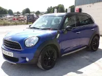 Used Mini Cooper 122 HP (89 kW) 2015 Blue Hatchback