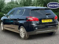 Used Peugeot 308 Allure Premium 131 HP (96 kW) 2021 Black Hatchback
