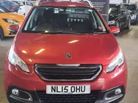 Used Peugeot 2008 Active 68 HP (50 kW) 2015 Red SUV