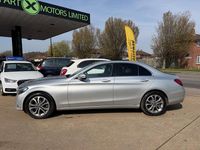Begagnad Mercedes C220 2017 Silver Sedan