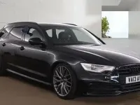 Used Audi A6 Black Edition 174 HP (127 kW) 2013 Black Estate