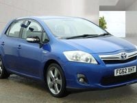 Used Toyota Auris Hybrid T4 2012 Blue Hatchback