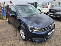 Used VW Touran SE 140 HP (102 kW) 2013 Blue MPV