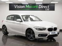 Used BMW 118 Sport Line 2017 White Hatchback