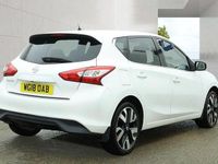Used Nissan Pulsar S 115 HP (84 kW) 2018 White Hatchback