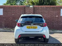 Used Toyota Yaris Design 116 HP (85 kW) 2020 White Hatchback