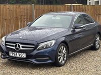 Used Mercedes C220 Premium 170 HP (125 kW) 2014 Blue Sedan