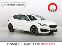Second-hand Cupra Leon 150 CP (110 kW) 2024 Alb Hatchback