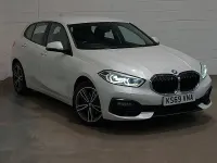 Used BMW 116 Sport Line 116 HP (85 kW) 2019 White Hatchback