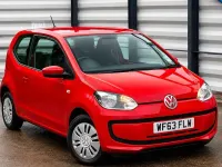 Used VW up! move up! 60 HP (44 kW) 2013 Red Hatchback