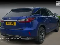 Used Lexus RX450h Sport Line 2018 Blue SUV