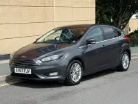 Used Ford Focus Zetec 125 HP (91 kW) 2018 Grey Hatchback