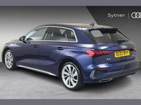 Used Audi A3 S-Line 150 HP (110 kW) 2022 Blue Sedan