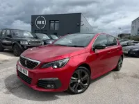 Used Peugeot 308 GT-line 130 HP (95 kW) 2019 Red Hatchback