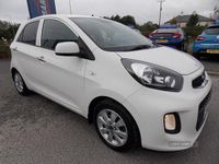 Used Kia Picanto 65 HP (47 kW) 2017 White Hatchback