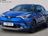 Used Toyota C-HR 122 HP (89 kW) 2018 Blue SUV