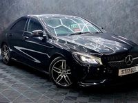 Used Mercedes CLA220 AMG line 177 HP (130 kW) 2017 Black Sedan