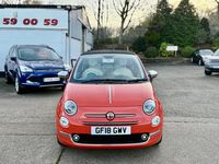 Usado Fiat 500C S 69 HP (50 kW) 2018 Vermelho Cabrios