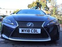 Used Lexus LC 500 Sport Line 2018 Blue Coupe
