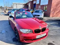 Used BMW 125 Cabriolet 2009 Red Cabriolet
