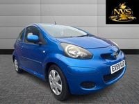 Begagnad Toyota Aygo 2009 Blå Halvkombi