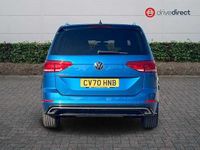 Used VW Touran R-line 150 HP (110 kW) 2020 Blue MPV