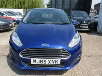 Used Ford Fiesta Zetec 2015 Blue Hatchback