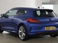 Used VW Scirocco R-line 184 HP (135 kW) 2015 Blue Coupe