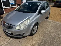 Used Vauxhall Corsa 80 HP (58 kW) 2008 Silver Hatchback