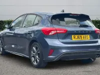Used Ford Focus ST-Line 125 HP (91 kW) 2019 Blue Hatchback