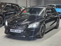 Used Mercedes CLA220 AMG 177 HP (130 kW) 2016 Black Sedan