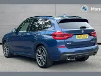 Used BMW X3 M Sport 190 HP (139 kW) 2019 Phytonic blue metallic paint SUV