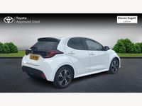 Used Toyota Yaris Hybrid Design 2024 White Hatchback