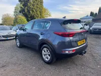 Begagnad Kia Sportage 2017 Blå SUV