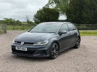 Used VW Golf VII GTD 2017 Blue Hatchback
