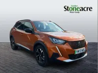 Second-hand Peugeot e-2008 Allure+ 100 kW (136 CP) 2023 Portocaliu SUV