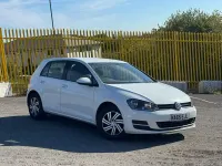 Used VW Golf VII S 110 HP (80 kW) 2015 White Hatchback
