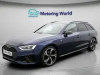 Used Audi A4 Black Edition 150 HP (110 kW) 2024 Blue Estate