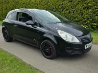 Used Vauxhall Corsa 2008 Black Hatchback