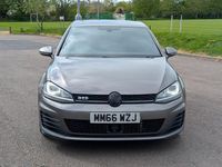 Begagnad VW Golf VII GTD 184 HK (135 kW) 2017 Grå Halvkombi