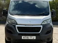 Second-hand Peugeot Boxer 110 CP (80 kW) 2015 Argintiu Van