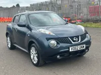 Used Nissan Juke Tekna 110 HP (80 kW) 2012 Blue SUV
