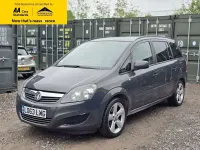 Used Vauxhall Zafira 115 HP (84 kW) 2013 Grey MPV
