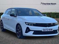 Used Vauxhall Astra GS Line 130 HP (95 kW) 2022 White Hatchback