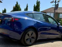 Used Tesla Model 3 Long Range RWD 366 kW (498 HP) 2023 Blue Sedan