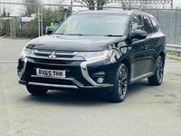 Used Mitsubishi Outlander P-HEV 2015 Black Estate