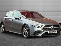 Used Mercedes A200 AMG Line Premium 150 HP (110 kW) 2019 Mountain grey Hatchback