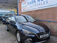 Used Mazda 3 150 HP (110 kW) 2016 Blue Hatchback